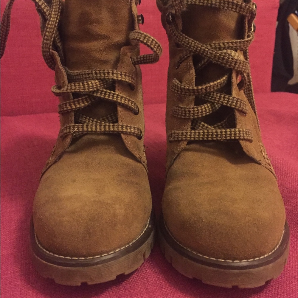 Suede High heel Boots